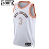 Maillot Basket Enfant San Antonio Spurs Keldon Johnson 2023-24 Nike City Edition Blanc Swingman